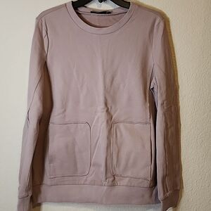 Doe & Rae Womens Long Sleeve Top Tan Size Sm NWOT